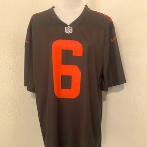 Baker Mayfield Nike Dri - Fit NFL Cleveland Browns  Vapor Jersey - Men’s XL NWT